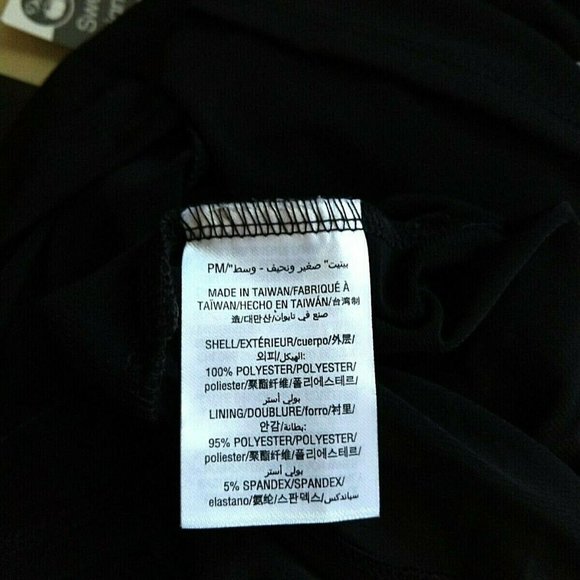 Alfani Top Size Petite Medium Sleeveless Asymmetrical V Neck Black Wispy… - Picture 8 of 9